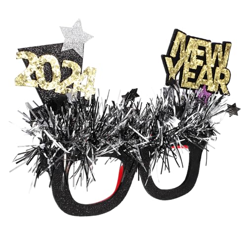LABRIMP Neujahr Partybrillen Leichte und Bequeme Fotorequisiten für Festliche Dekorationen Einzigartiges Design für Unvergessliche mit Freunden und Familie LABRIMP Neujahr Partybrillen Leichte und Bequeme Fotorequisiten für Festliche Dekorationen Einzigartiges Design für Unvergessliche mit Freunden und Familie von LABRIMP