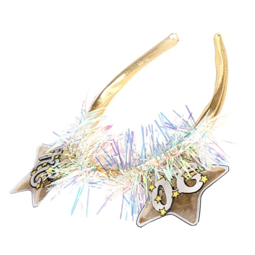 LABRIMP Neujahrs-haarreif Party Haarschmuck Stern-design Wiederverwendbar Robust für Damen und Familie Festliche Kopfbedeckung Geschenk und Fotorequisite LABRIMP Neujahrs-haarreif Party Haarschmuck Stern-design Wiederverwendbar Robust für Damen und Familie Festliche Kopfbedeckung Geschenk und Fotorequisite von LABRIMP