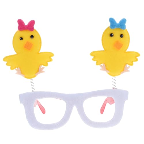 LABRIMP Niedliche Osterbrillen mit Küken Bequeme Lustige Partybrille als Fotorequisit für Osterfeiern und Dekorative und Erwachsenenaccessoires LABRIMP Niedliche Osterbrillen mit Küken Bequeme Lustige Partybrille als Fotorequisit für Osterfeiern und Dekorative und Erwachsenenaccessoires von LABRIMP