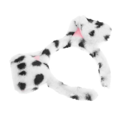 LABRIMP Niedriges Gewicht Bequemes Hund Ohren Stirnband Kuscheliges Puppy Ears Cosplay Zubehör für Halloween Kostüm Party Spielerisches Auffälliges Haarschmuck Accessoire für von LABRIMP