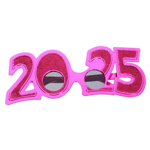 LABRIMP Partybrille aus Robustem Pc Leichte Spaßbrille für Neujahrsfeiern Auffällige Foto Requisite Stylische Brille für Festival Bühne und Dekoration von LABRIMP