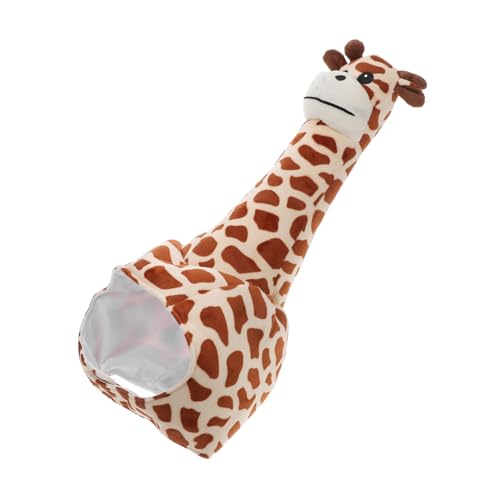 LABRIMP Giraffe Form Kopfbedeckung Plüsch Hut Für Erwachsene Party Selfie Hut Cosplay Kopfbedeckung LABRIMP Giraffe Form Kopfbedeckung Plüsch Hut Für Erwachsene Party Selfie Hut Cosplay Kopfbedeckung von LABRIMP