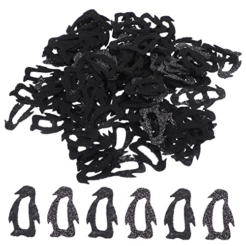LABRIMP Penguin Shaped Konfetti Karten aus Reißfestem Stoff Glitzerndes Partydeko Zubehör Lebendige Pinguinform für Tischdekoration und Fotorequisiten Schwarz Mixfarben LABRIMP Penguin Shaped Konfetti Karten aus Reißfestem Stoff Glitzerndes Partydeko Zubehör Lebendige Pinguinform für Tischdekoration und Fotorequisiten Schwarz Mixfarben von LABRIMP