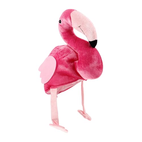 LABRIMP Plüsch Flamingo Kopfhaube Kuscheliger Karneval Partyhut Einheitsgröße Weicher Flamingo Kopfschmuck für Bühnenauftritte Geburtstagsfeiern und Kostümpartys LABRIMP Plüsch Flamingo Kopfhaube Kuscheliger Karneval Partyhut Einheitsgröße Weicher Flamingo Kopfschmuck für Bühnenauftritte Geburtstagsfeiern und Kostümpartys von LABRIMP