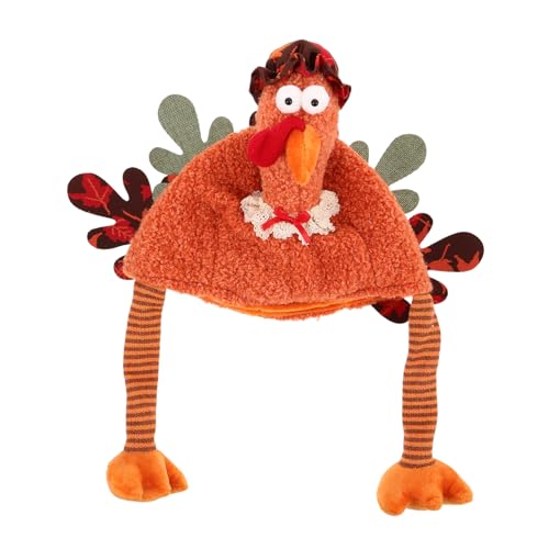 LABRIMP Plüsch Truthahnhut für Damen Lustige Thanksgiving Party Kopfbedeckung Weicher Leichter Turkey Hat mit Niedlichem Design für Kostümspiele und Festliche Verkleidungen LABRIMP Plüsch Truthahnhut für Damen Lustige Thanksgiving Party Kopfbedeckung Weicher Leichter Turkey Hat mit Niedlichem Design für Kostümspiele und Festliche Verkleidungen von LABRIMP