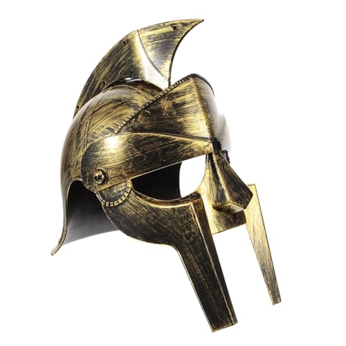 LABRIMP Römischer Soldatenhelm Cosplay Hut für Herren Antikes Design für Halloween Geburtstagsfeiern und Kostümpartys Detailgetreu mit Historischem Flair für Roman Soldier Kostüme von LABRIMP