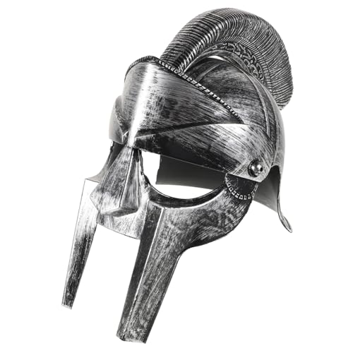 LABRIMP Römischer Soldatenhelm aus Antikes Kostüm Accessoire für Jugendliche für Halloween Cosplay und Themenpartys mit Hochwertiger Verarbeitung und Detailgetreuem Design LABRIMP Römischer Soldatenhelm aus Antikes Kostüm Accessoire für Jugendliche für Halloween Cosplay und Themenpartys mit Hochwertiger Verarbeitung und Detailgetreuem Design von LABRIMP