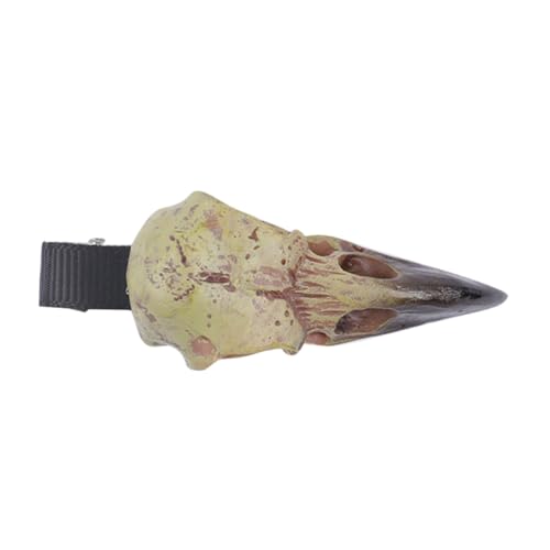 LABRIMP Schädelschädelhaarclip künstlich Schädelhaarnadel Skelett LED Erwachsene Krähe Halloween-Clips Halloween-Haarspangen für Frauen Halloween-Haarnadeln Haarspange aus Knochen Harz LABRIMP Schädelschädelhaarclip künstlich Schädelhaarnadel Skelett LED Erwachsene Krähe Halloween-Clips Halloween-Haarspangen für Frauen Halloween-Haarnadeln Haarspange aus Knochen Harz von LABRIMP