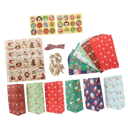 LABRIMP Teiliges Kleine Geschenk Bonbontüten aus Papier mit Festlichem Weihnachtsdesign Vielseitig Verwendbar als Kekstüten Party-geschenktaschen für Weihnachtsfeiern und LABRIMP Teiliges Kleine Geschenk Bonbontüten aus Papier mit Festlichem Weihnachtsdesign Vielseitig Verwendbar als Kekstüten Party-geschenktaschen für Weihnachtsfeiern und von LABRIMP
