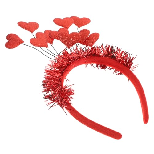 LABRIMP Herz-modellierung Kopfschmuck Stirnband für Frauen Mode Herz Haar-accessoires LABRIMP Herz-modellierung Kopfschmuck Stirnband für Frauen Mode Herz Haar-accessoires von LABRIMP