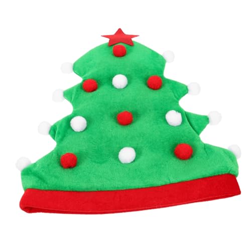 LABRIMP Weihnachtsmütze Weihnachtsbaum Form Grün Leichte Warme Santa Hut für Damen und Herren Witzige Partydekoration Bequemer Karneval Kopfschmuck Festlicher Weihnachtsbaumschmuck LABRIMP Weihnachtsmütze Weihnachtsbaum Form Grün Leichte Warme Santa Hut für Damen und Herren Witzige Partydekoration Bequemer Karneval Kopfschmuck Festlicher Weihnachtsbaumschmuck von LABRIMP
