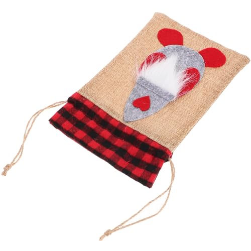 LABRIMP Weihnachtssack Zugband Kreative Geschenkverpackung für Weihnachten Gnome Design Wiederverwendbar und Robust für Partys und LABRIMP Weihnachtssack Zugband Kreative Geschenkverpackung für Weihnachten Gnome Design Wiederverwendbar und Robust für Partys und von LABRIMP