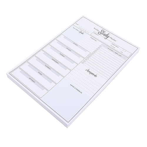 LABRIMP Wochenplaner Notizblock Abreißbarer Studienplaner Notizbuch für Zuhause Büro und Schule für Tägliche und Wöchentliche Planung Leicht und Tragbar LABRIMP Wochenplaner Notizblock Abreißbarer Studienplaner Notizbuch für Zuhause Büro und Schule für Tägliche und Wöchentliche Planung Leicht und Tragbar von LABRIMP