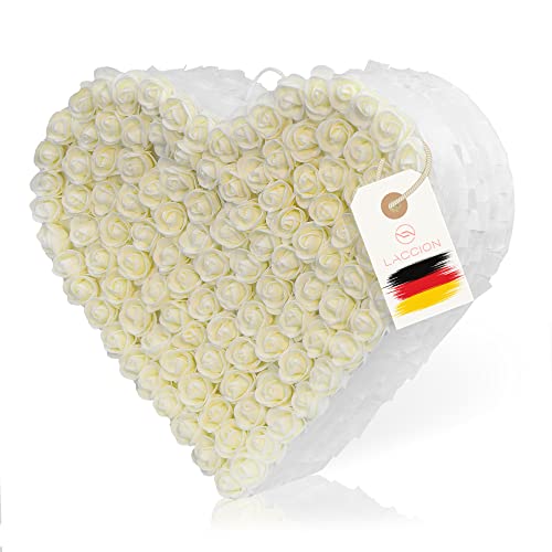 LACCION® - Pinata Hochzeit - handgemacht in Deutschland - Hochzeit Spiele für ein unvergessliches Erlebnis - Pinata Herz ist individuell befüllbar von LACCION