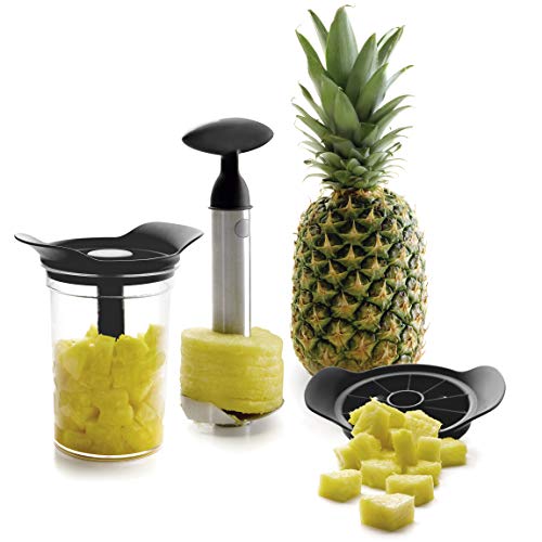 Lacor- 60393 - Ananasschneider & Schäler mit Boot, 3 in 1 Estrichschneider, enthält BPA Free Plastic Container, Geschirrspülmaschine, Edelstahl 18/10 Lacor- 60393 - Ananasschneider & Schäler mit Boot, 3 in 1 Estrichschneider, enthält BPA Free Plastic Container, Geschirrspülmaschine, Edelstahl 18/10 von LACOR