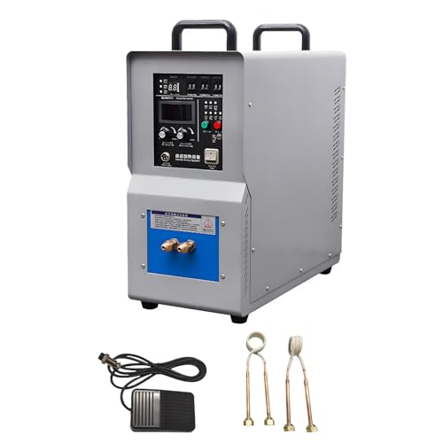 LADECNERHT 15 Kw 30–80 kHz Hochfrequenz-Induktionsofen, Kleine Induktionsanlage, Einphasig, 220 V, Temperaturbereich 40–2000 °c von LADECNERHT