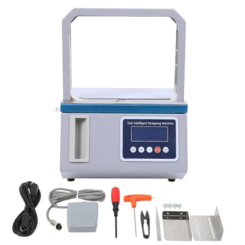 LADECNERHT Automatische Bündelmaschine Für Sichere Verpackung, Effizientes 12 Mm OPP-Klebeband, Ideal Für Supermarkt-Lebensmittel Und Gemüsebinden LADECNERHT Automatische Bündelmaschine Für Sichere Verpackung, Effizientes 12 Mm OPP-Klebeband, Ideal Für Supermarkt-Lebensmittel Und Gemüsebinden von LADECNERHT