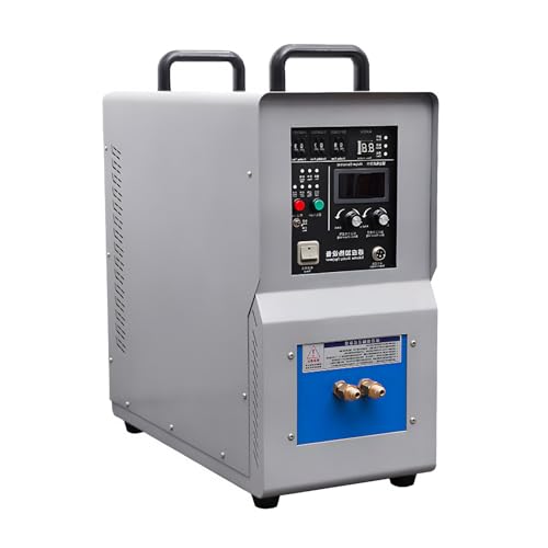 LADECNERHT Hochfrequenz-Induktionsanlage, 15 Kw 30–80 kHz, Kleine Hochfrequenz-Induktionsanlage, 220 V, Kupferrohrschweißen, Schmelzen, Hochfrequenz Temperaturbereich: 40 °c Bis 2000 °c von LADECNERHT