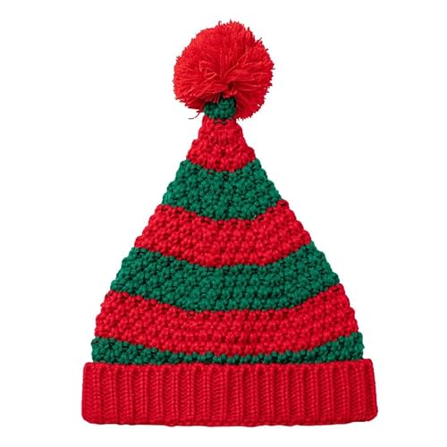 LAEMILIA Weihnachtsmützen für Kinder, Elfen, Strickmütze, Weihnachts-Kostüm-Zubehör, niedlich, warm, Weihnachtsmannmützen, Einheitsgröße, für Uni-Kinder und Jugendliche LAEMILIA Weihnachtsmützen für Kinder, Elfen, Strickmütze, Weihnachts-Kostüm-Zubehör, niedlich, warm, Weihnachtsmannmützen, Einheitsgröße, für Uni-Kinder und Jugendliche von LAEMILIA