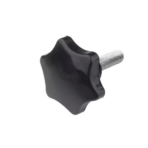 1/3 stücke M6 M8 M10 Kopf Gewinde Stern Form Rändelschraube Festziehen Schraube Klemm Griff Knopf Schraube Holz Plum Bolzen(40mm,D38-M6(3pcs) five) von LAERNPU