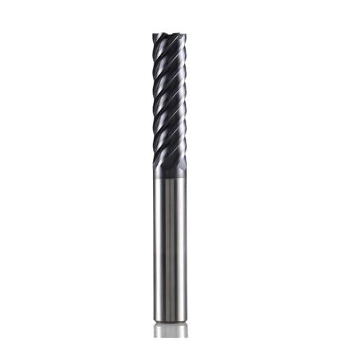 1 Stück GM-6E GM-6EL Serie Vollhartmetall 6 Flöten abgeflachte Schaftfräser mit geradem Schaft und langer Schneide(GM-6EL-D6.0) von LAERNPU