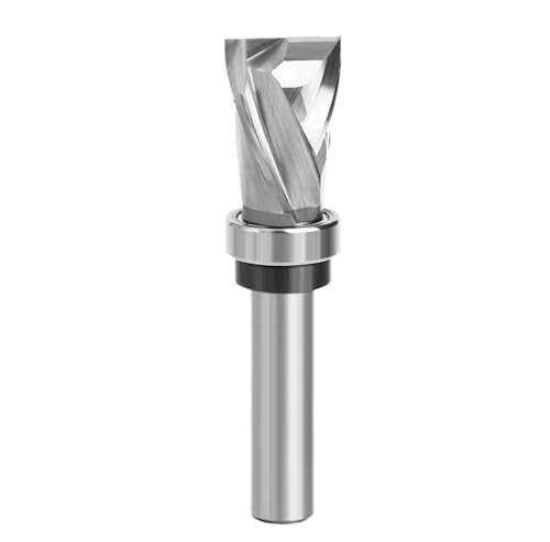 1 stück 1/2 Schaft Lager Ultra-Performance Kompression Flush Trim Vollhartmetall CNC Router Bit for Holz Ende Mühle von LAERNPU