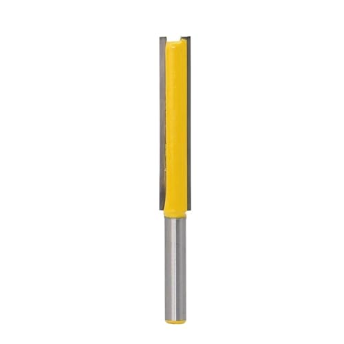 1 stück 1/4 6,35 Schaft 3/8 "Lange Reinigung Unten Router Bit Cutter CNC Woodworki Sauber Bits Gerade Ende Mühle Trimmer schneiden Werkzeuge(6.35x9.52x83mm) von LAERNPU