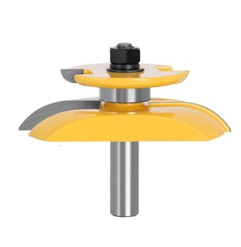 1 stück 12mm 1/2 Schaft Erhöhten Panel Router Bit Mit Backcutter Cove 3-1/4 Zapfen Holzbearbeitung Fräser for Holz(12mm shank) von LAERNPU