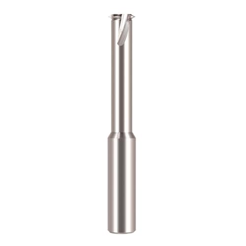 1 stück 60 Grad Zahn Hartmetall Gewinde Fräser M1-20 CNC Bearbeitung Aluminium Stahl Threading(M16x2 D14,Aluminum 1T) von LAERNPU