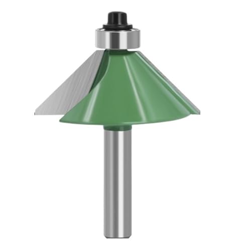1 stück 8mm Schaft Fase Router Bit 11-45 Grad Abschrägung Kanten Fräser for Holz Woodork Maschine werkzeuge(45 Degree) von LAERNPU