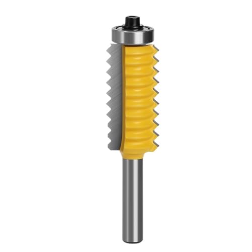 1 stück 8mm Schaft Fingergelenk Kleber Fräser Erhöhte Platte V Joint Router Bits for Holz Zapfen Holzarbeiten Kegel Zapfenschneiden Bit(8x40mm) von LAERNPU