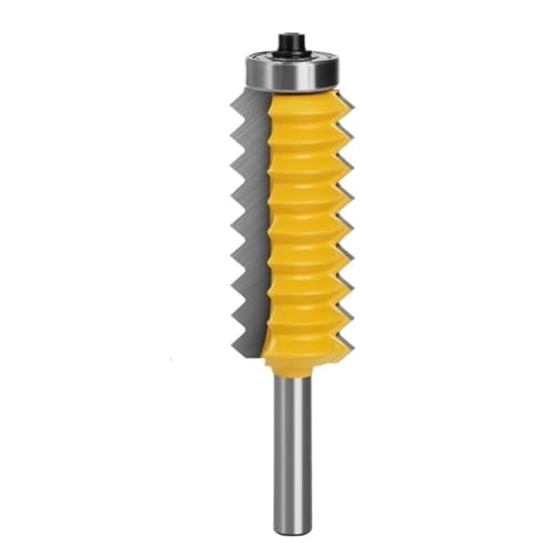 1 stück 8mm Schaft Fingergelenk Kleber Fräser Erhöhte Platte V Joint Router Bits for Holz Zapfen Holzarbeiten Kegel Zapfenschneiden Bit(8x54mm) von LAERNPU