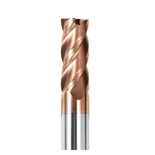 1 stück HRC55 Eckenradius-schaftfräser 4 Flöten R0.5 R1 R2 R3 Bullnose CNC Hartmetall Stahlschneider Oberflächenbearbeitung Metallfräser Werkzeug(10R0.5X10X150) von LAERNPU