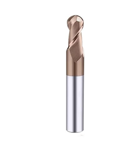1 stück HRC55 Kugelkopffräser Hartmetallfräser Fräser for Metallbearbeitung CNC-Drehmaschinenwerkzeuge Wolframstahl Metallschneider(R1xD4x50L) von LAERNPU