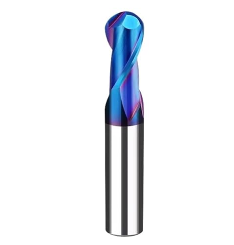 1 stück HRC65 Kugelfräser Wolframstahl CNC-Fräser Fräswerkzeuge for Edelstahl Fräser Hartmetall-schaftfräser(R3xD6x150L) von LAERNPU
