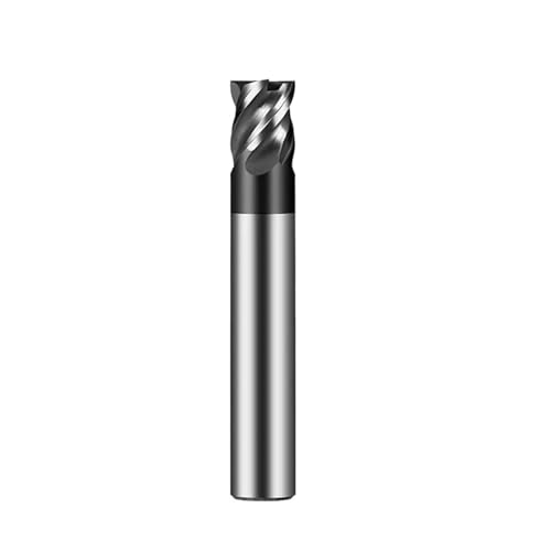 1 stück HRC65 Schaftfräser Kurze Schneiden 1-12mm CNC Fräser Vollhartmetall DLC Beschichtet for Aluminium Stahl Metall(D8x10xD8x60L,STEEL) von LAERNPU