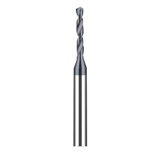 1 stück Hartmetall-legierung Bohrer Wolfram Stahl Edelstahl Twist Bit 2,2-2,3mm Metall Bits for CNC Fräsen maschine(Coating,D2.24X12LXD3) von LAERNPU