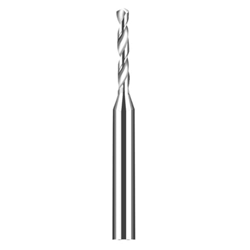 1 stück Hartmetall-legierung Bohrer Wolfram Stahl Edelstahl Twist Bit 2,7-2,8mm Metall Bits for CNC Fräsen maschine(Uncoated,D2.7X14LXD3) von LAERNPU