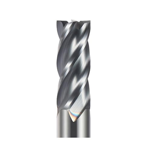1 stück Hartmetallfräser 4 Flöte Gehärteter Wolframstahllegierungs-Planfräser CNC-Numerische Steuerungswerkzeuge Edelstahl HRC 58(8X20XD8X60L) von LAERNPU