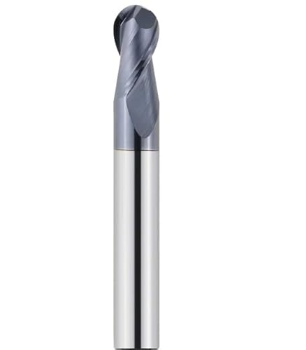 1 stück Kugelkopffräser Hartmetallfräser CNC-Fräswerkzeug 2 Flöte CNC-Drehmaschine Werkzeug(HRC45,R0.75xD4x50L) von LAERNPU