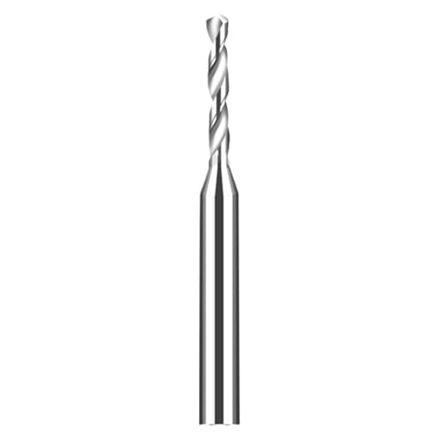 1pc Hartmetall-Legierung Bohrer Wolfram Stahl Hart Edelstahl Twist Bit 0,7-0,8mm Metall for CNC Maschine(Uncoated,D0.72X5LXD3) von LAERNPU