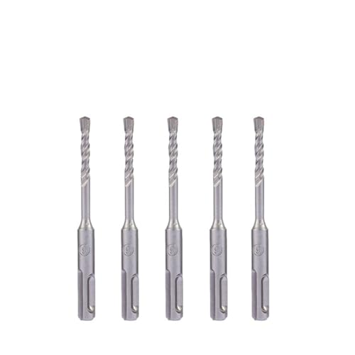 5 stücke 4mm 5mm 6mm Elektrische Hammer SDS Plus Bohrer Bits 110mm Beton Wand Ziegel Block Mauerwerk Loch sah Bohren(6.5x110mm 5pcs) von LAERNPU