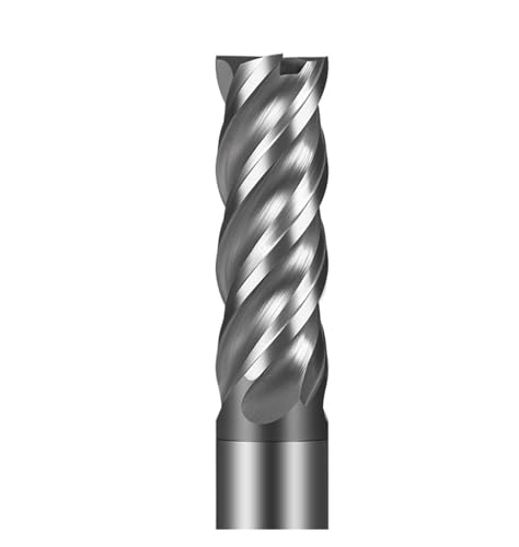5 stücke HRC70 4 Flöte Hartmetall Fräser Wolfram Schaftfräser CNC Werkzeug 1 Bis 20mm Metall Stahl Bearbeitungswerkzeug schlüssel Gesicht Quadrat Router Bit(2.0x6x4x50) von LAERNPU