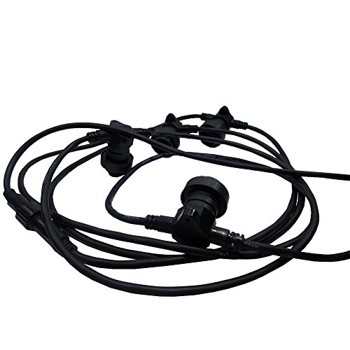 LAES 987867 Lichterkette LED, schwarz, 45 x 34 m LAES 987867 Lichterkette LED, schwarz, 45 x 34 m von LAES