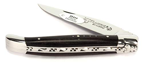 Laguiole en Aubrac Taschenmesser Griff Ebenholz L0211EBIF 11 cm Messer Backen und Klinge glänzend Laguiole en Aubrac Taschenmesser Griff Ebenholz L0211EBIF 11 cm Messer Backen und Klinge glänzend von Laguiole en Aubrac
