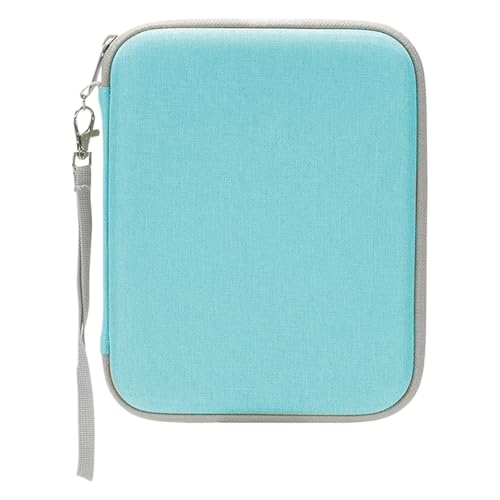 Kartenetui für Yoto Karten, Kartenhalter, kompatibel mit Yoto Card, 80 Taschen, weich, tragbar, Ordner mit Reißverschluss, Mini-Hörbuchkarten, transparente Schutzseite, Kartenhalter für Kinder (Grün) von LAIBUY
