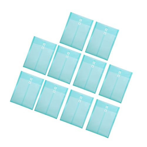 10 x Briefumschläge in Rechtsgröße mit Kordelverschluss, Fächermappe für Dokumente, Organizer, transparente Dokumentenmappe für Schule, Büro, akademische Hülle 10 x Briefumschläge in Rechtsgröße mit Kordelverschluss, Fächermappe für Dokumente, Organizer, transparente Dokumentenmappe für Schule, Büro, akademische Hülle von LAIOUSN