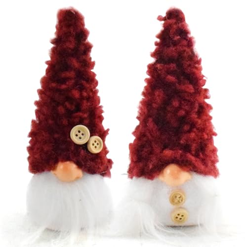 2 x Festival-Zwerge, Paar, handgefertigt, Weihnachtsdekoration für Zuhause und Büro, Heimverzierung, Zubehör, Feste, Tischdekoration 2 x Festival-Zwerge, Paar, handgefertigt, Weihnachtsdekoration für Zuhause und Büro, Heimverzierung, Zubehör, Feste, Tischdekoration von LAIOUSN