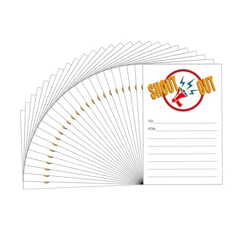 25 Blatt Rufkarten, Belohnungskarten für Schüler, Lehrer, Mitarbeiter, Pinnwand, Ausstellung, Klassenzimmer, Anreizzettelkarten 25 Blatt Rufkarten, Belohnungskarten für Schüler, Lehrer, Mitarbeiter, Pinnwand, Ausstellung, Klassenzimmer, Anreizzettelkarten von LAIOUSN