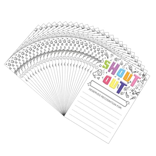 25 Blatt Rufkarten, Belohnungskarten für Schüler, Lehrer, Mitarbeiter, Pinnwand, Ausstellung, Klassenzimmer, Anreizzettelkarten 25 Blatt Rufkarten, Belohnungskarten für Schüler, Lehrer, Mitarbeiter, Pinnwand, Ausstellung, Klassenzimmer, Anreizzettelkarten von LAIOUSN